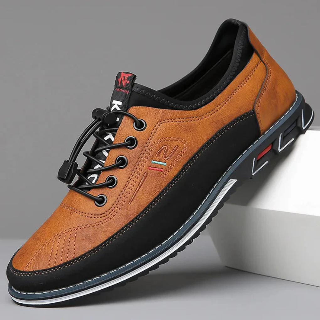 Men's Polished Refined Lace-up Derby Shoes