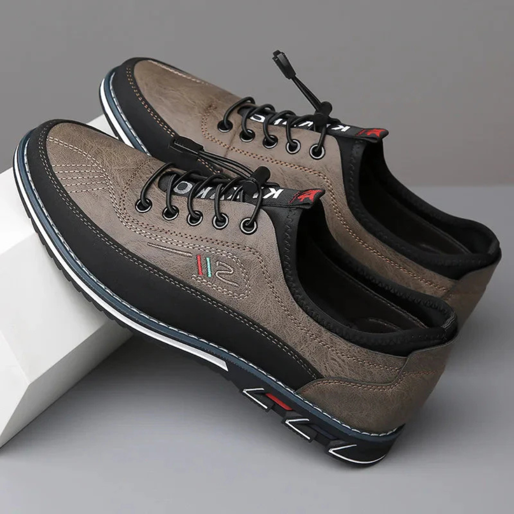 Men's Polished Refined Lace-up Derby Shoes