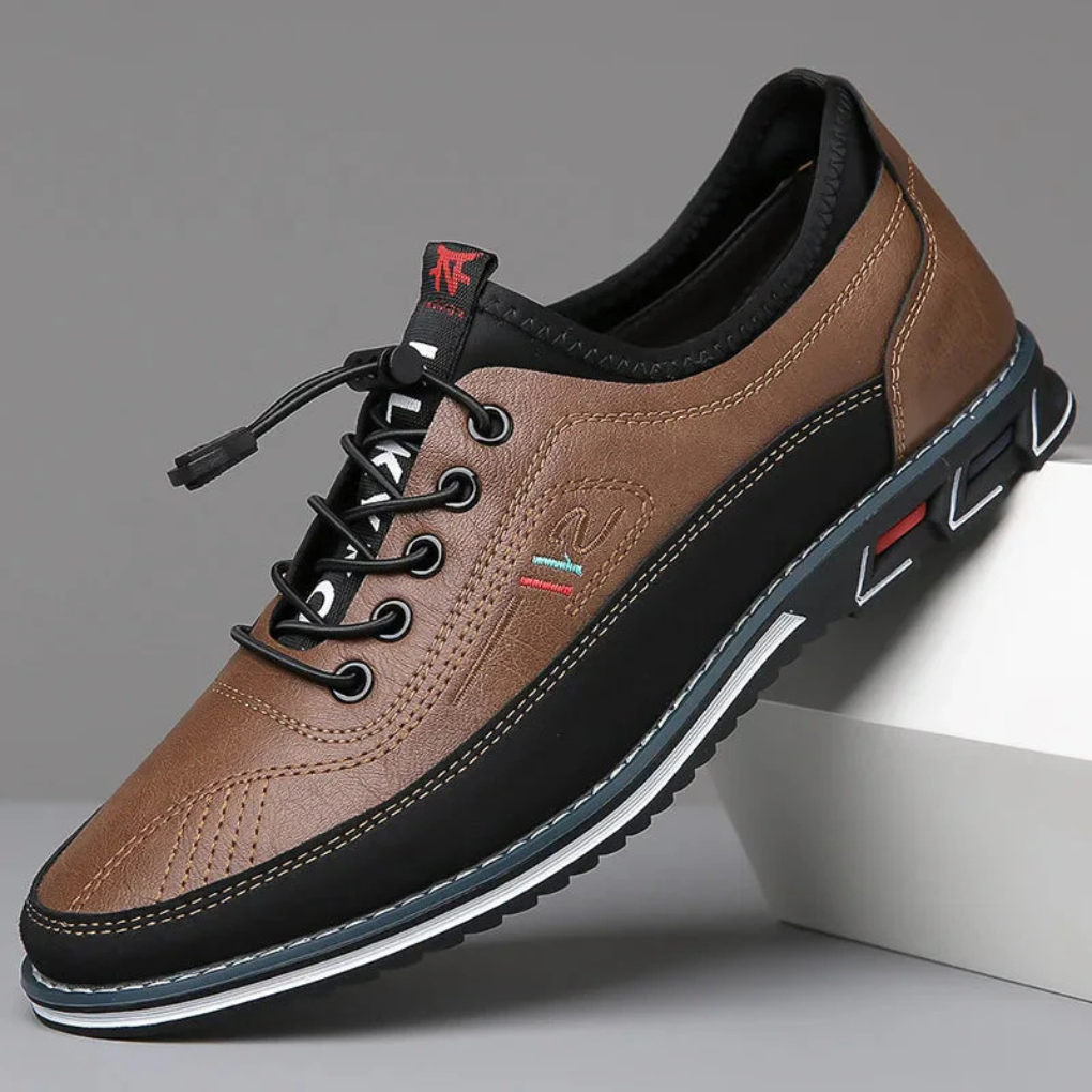 Men's Polished Refined Lace-up Derby Shoes