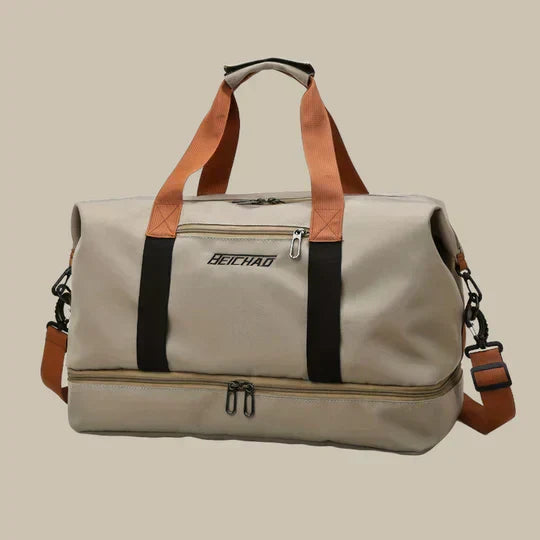 Niki | Men's Duffel Bag with Shoe Compartment
