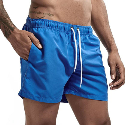 Men's Quick-Dry Elastic Waist Swim Shorts
