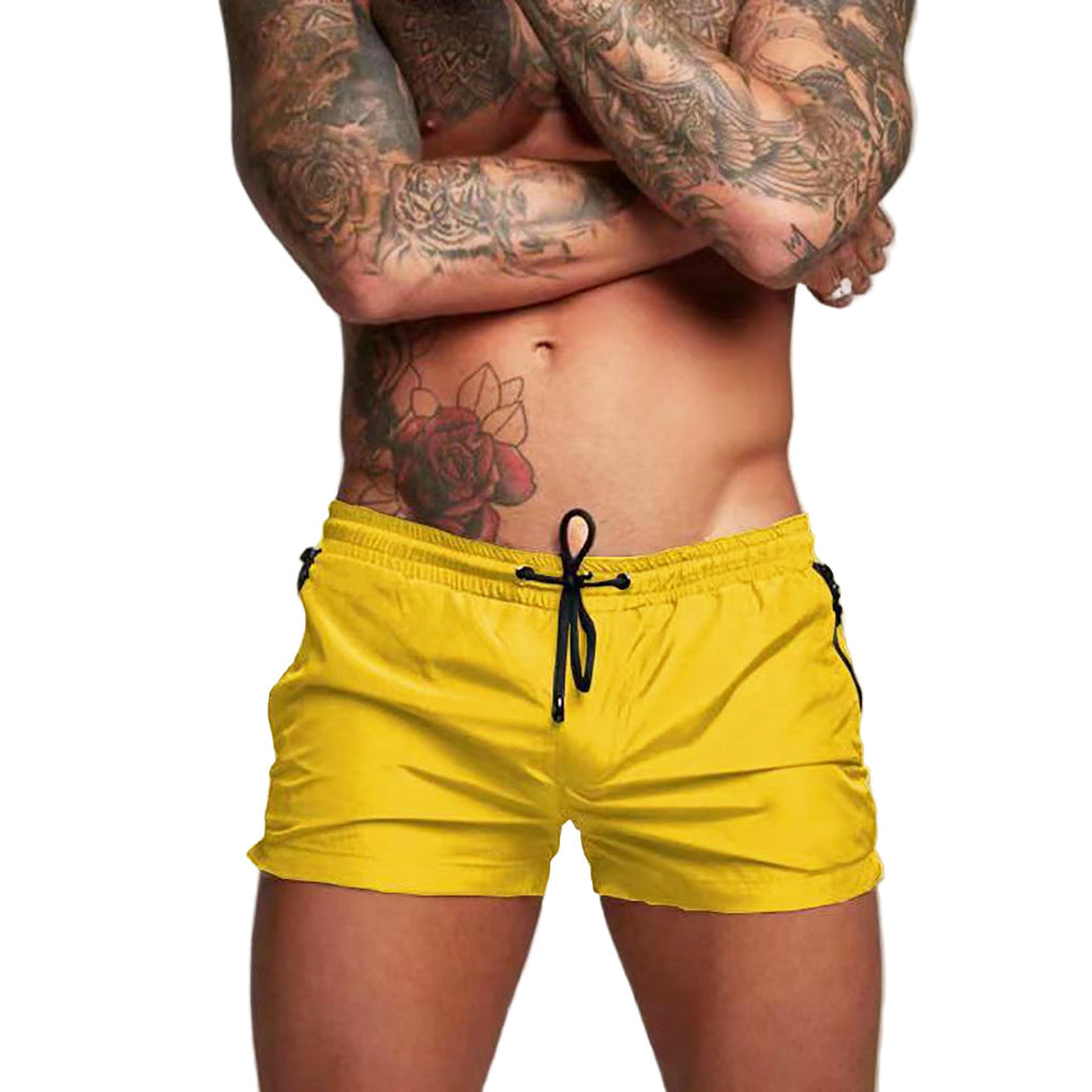 Men's Quick-Dry Elastic Waist Swim Shorts