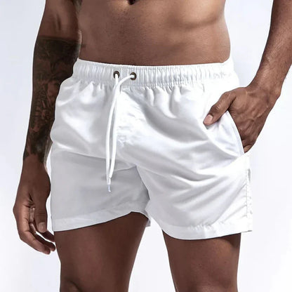 Men's Quick-Dry Elastic Waist Swim Shorts