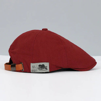 Niki | Men's Adjustable Strap Flat Cap