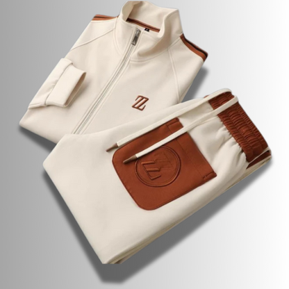 Comfortable Emblem Tracksuit Set