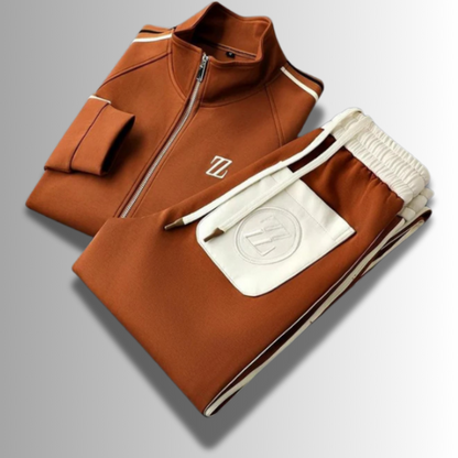 Comfortable Emblem Tracksuit Set
