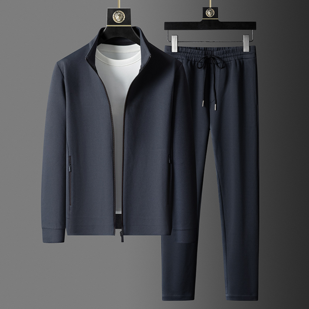 Men's Comfortable Full Zip Tracksuit