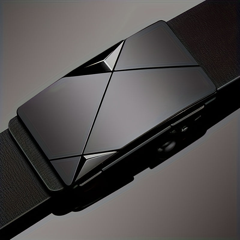 Niki | Men's Genuine Leather Belt with Ratchet Buckle