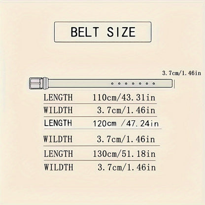 Niki | Men's Genuine Leather Belt with Ratchet Buckle