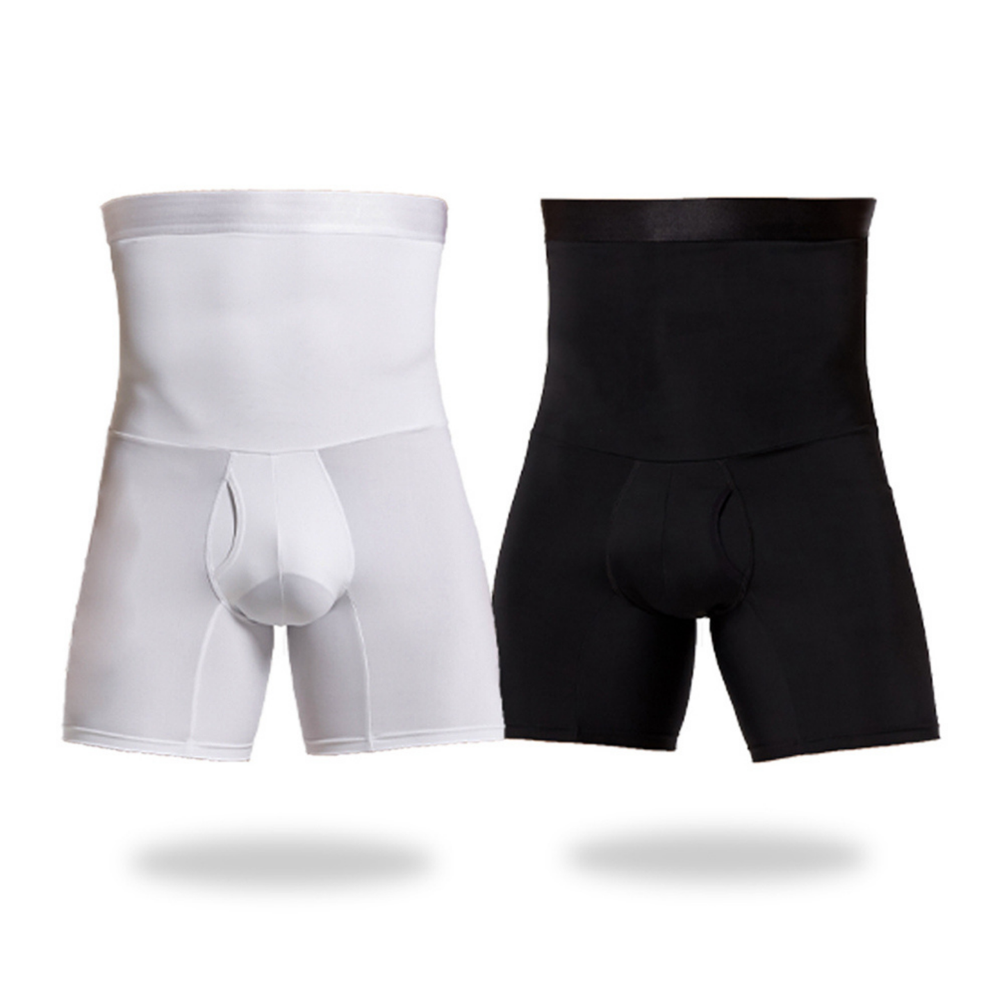 Men's High-Waisted Support Compression Shorts