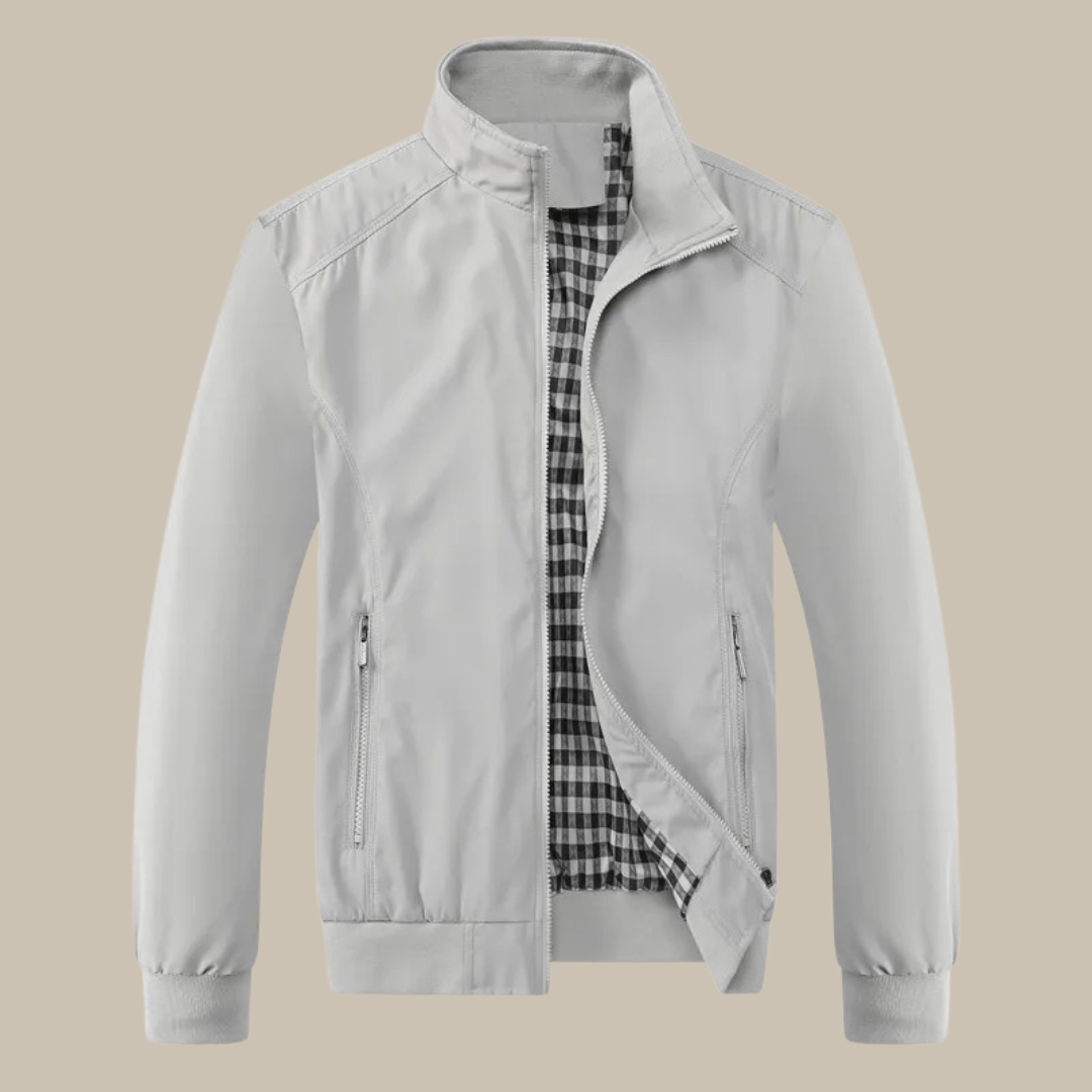 Men's Casual Lightweight Windbreaker Jacket