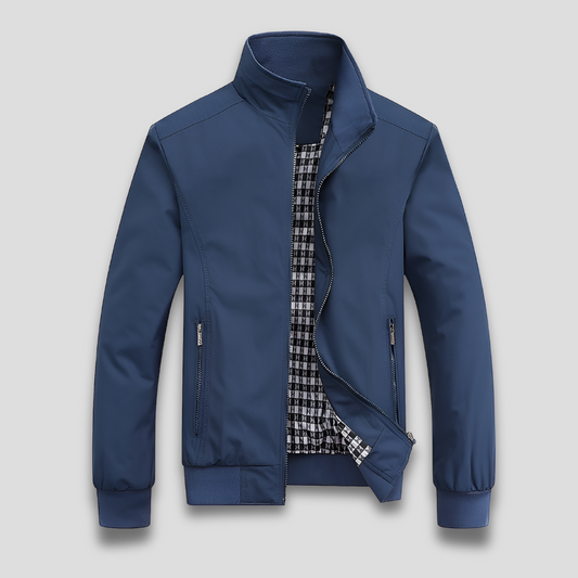 Lightweight Wind-Resistant Bomber Jacket