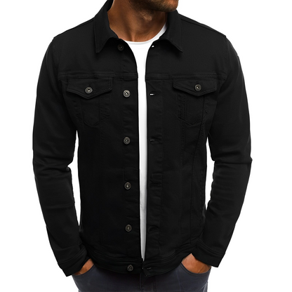 Men's Casual Lightweight Denim Jacket