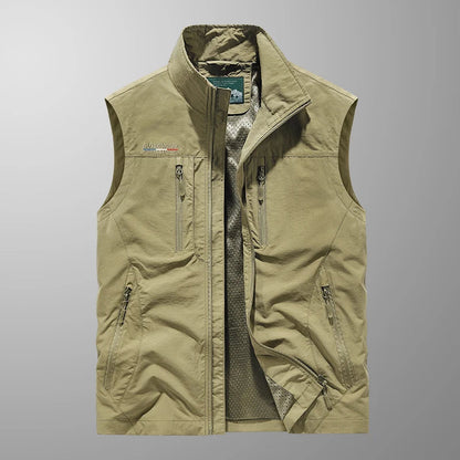 Lightweight Outdoor Vest with Multiple Pockets