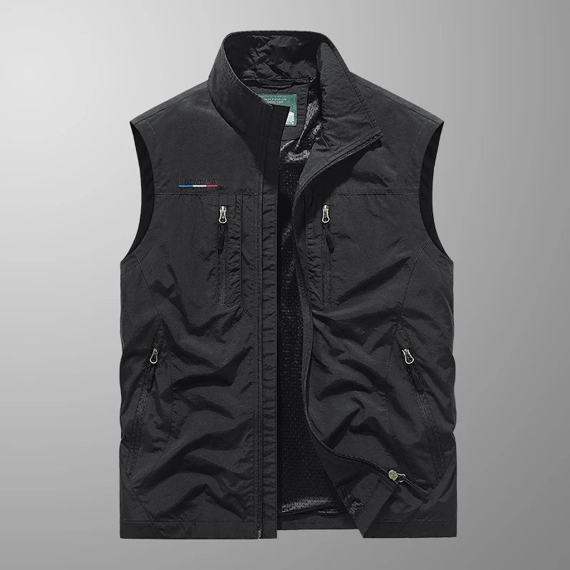 Lightweight Outdoor Vest with Multiple Pockets