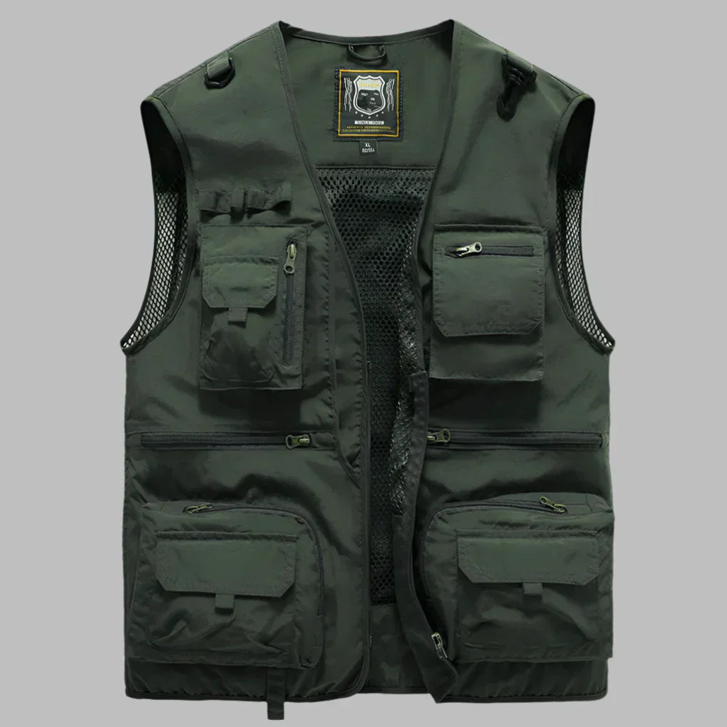 Practical Multi-Pocket Vest for Travel & Daily Wear
