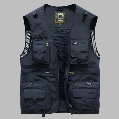 Practical Multi-Pocket Vest for Travel & Daily Wear
