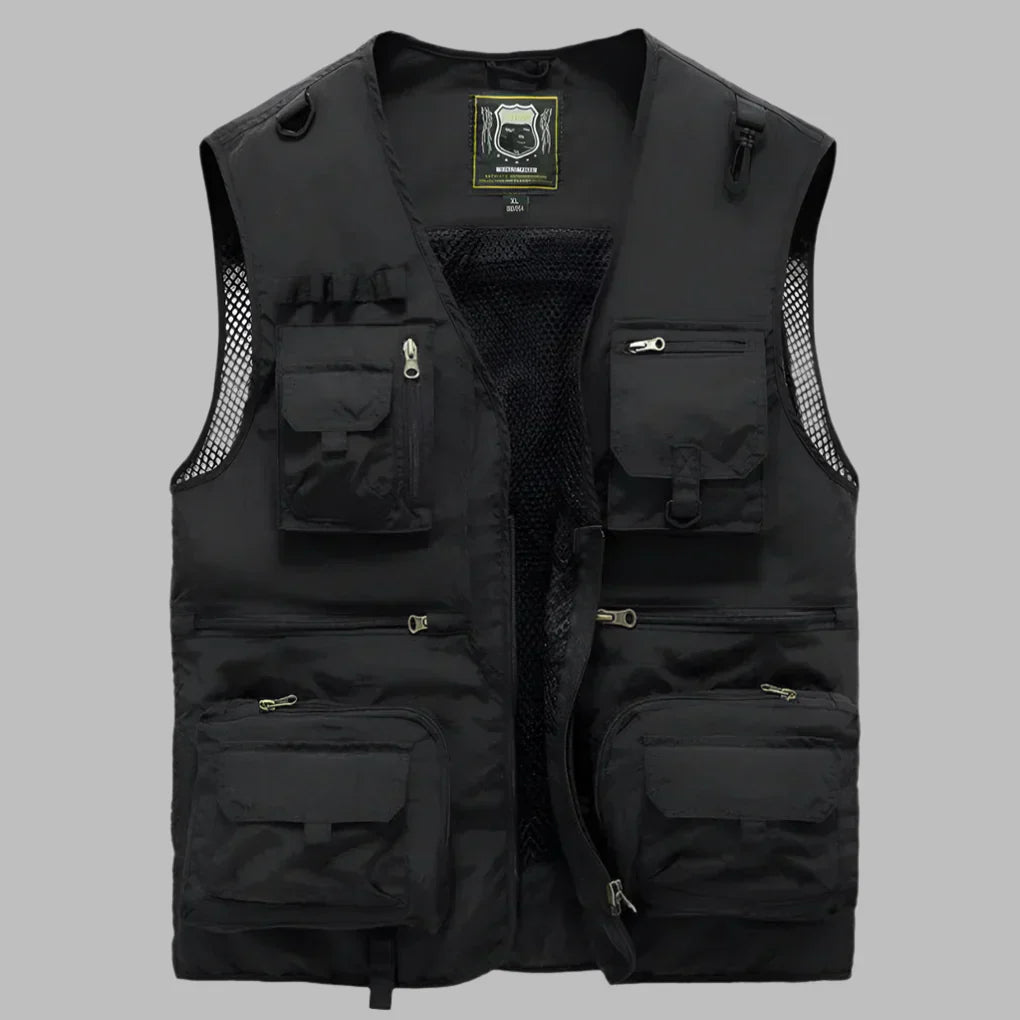 Practical Multi-Pocket Vest for Travel & Daily Wear