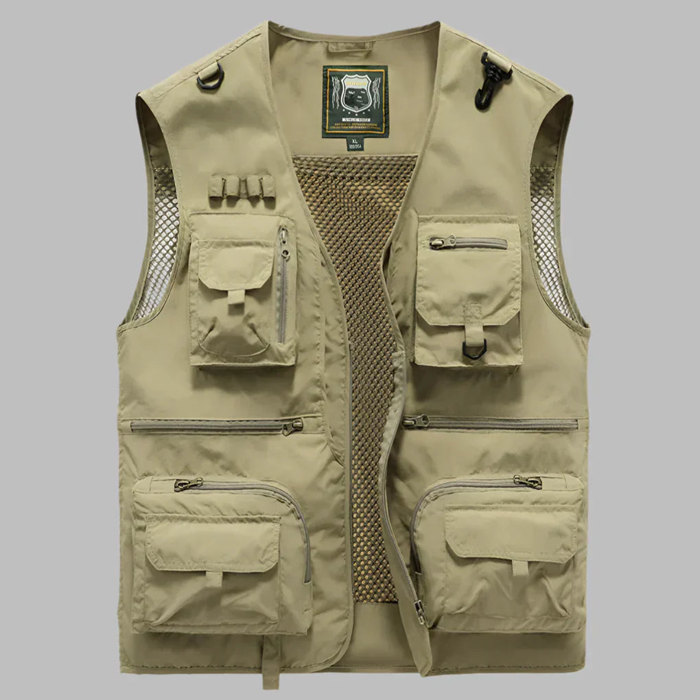 Practical Multi-Pocket Vest for Travel & Daily Wear