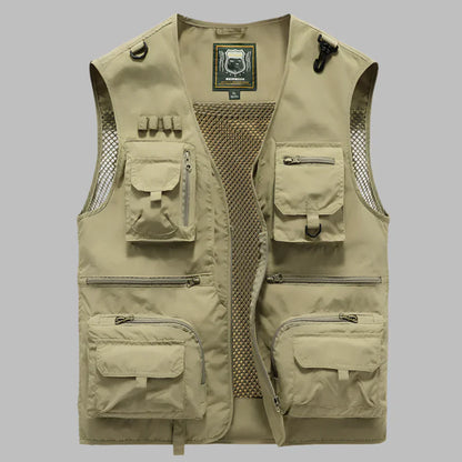 Practical Multi-Pocket Vest for Travel & Daily Wear