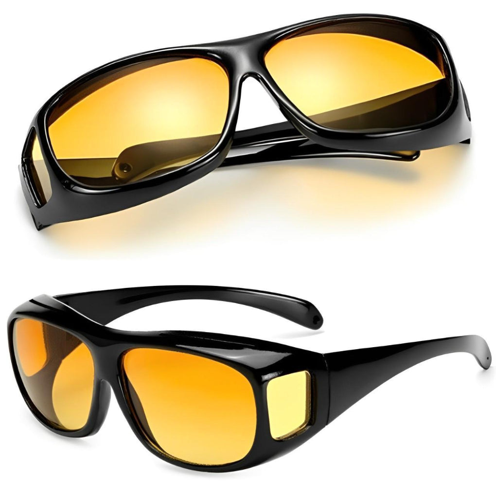 Niki | Men's Night Driving Glasses with Yellow Lens