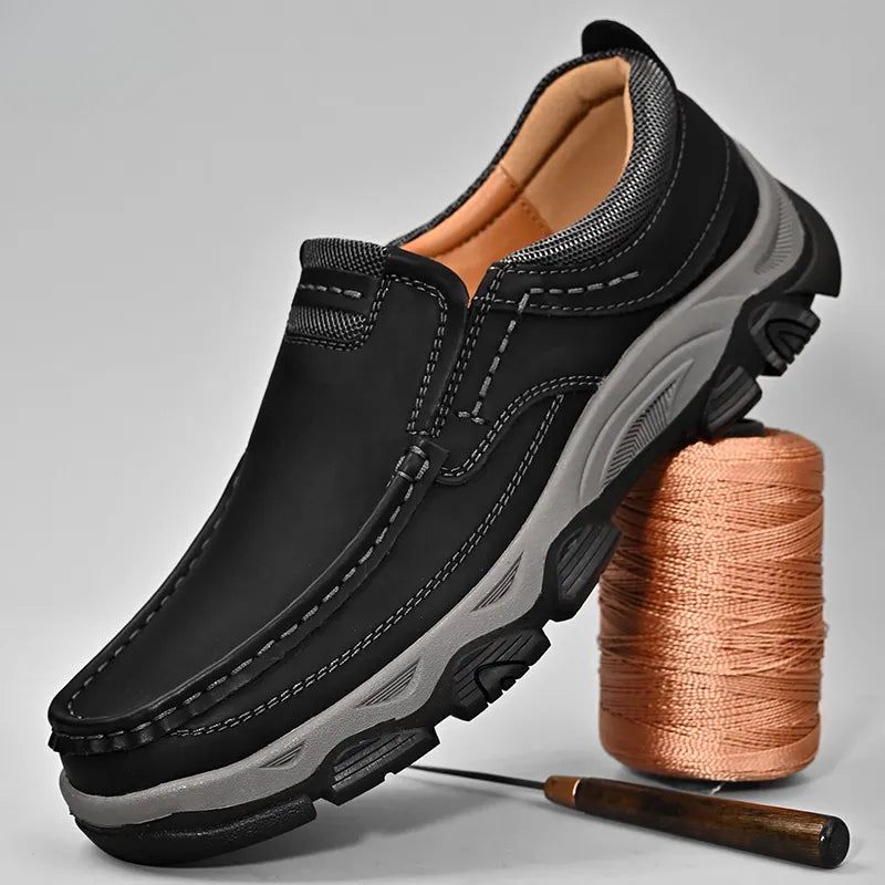 Supportive Men's Slip-On Orthopedic Loafers