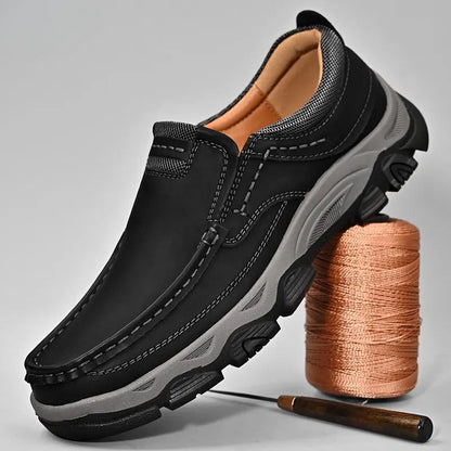 Supportive Men's Slip-On Orthopedic Loafers