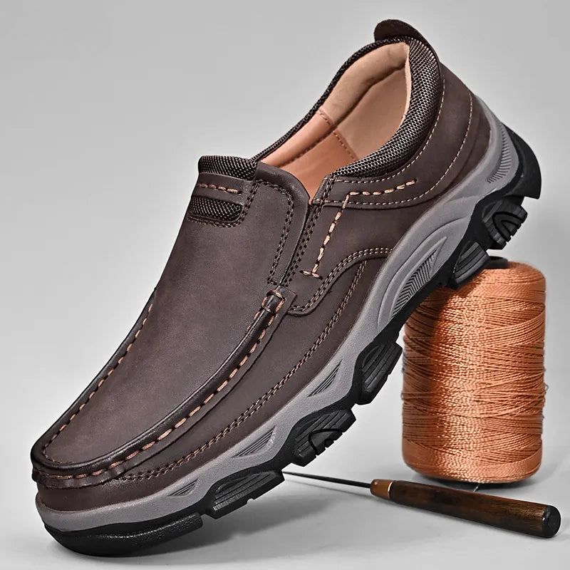 Supportive Men's Slip-On Orthopedic Loafers