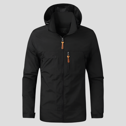 Water-Resistant Outdoor Hooded Jacket
