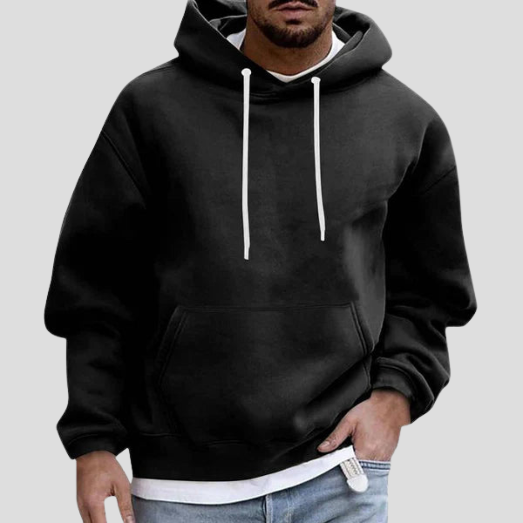 Relaxed Fit Pullover Hoodie