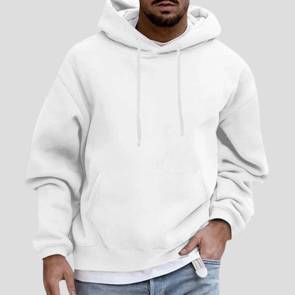 Relaxed Fit Pullover Hoodie