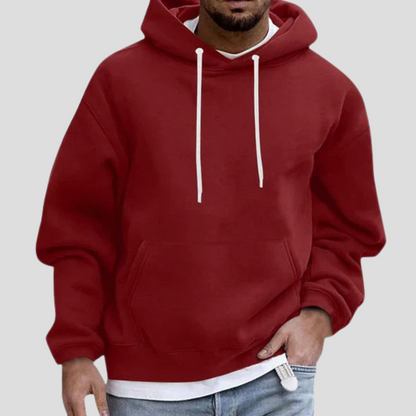 Relaxed Fit Pullover Hoodie