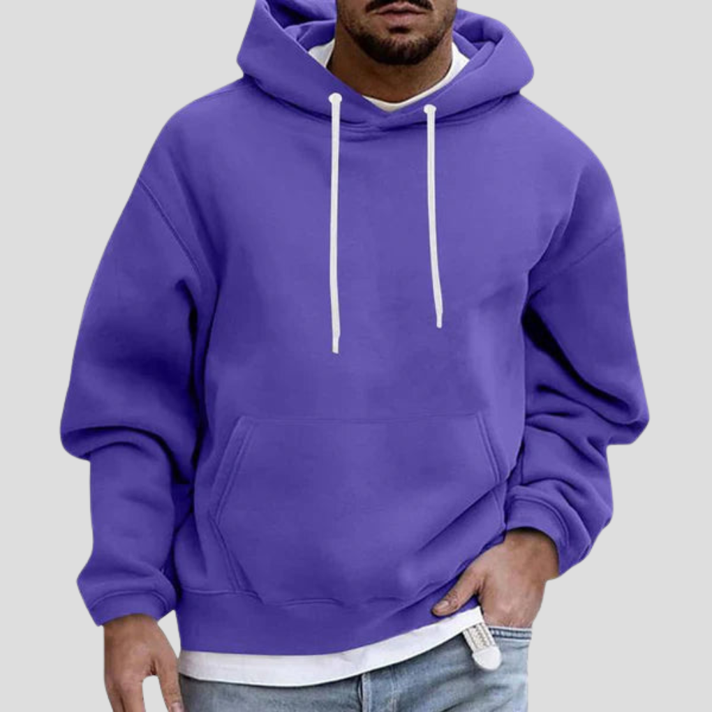 Relaxed Fit Pullover Hoodie
