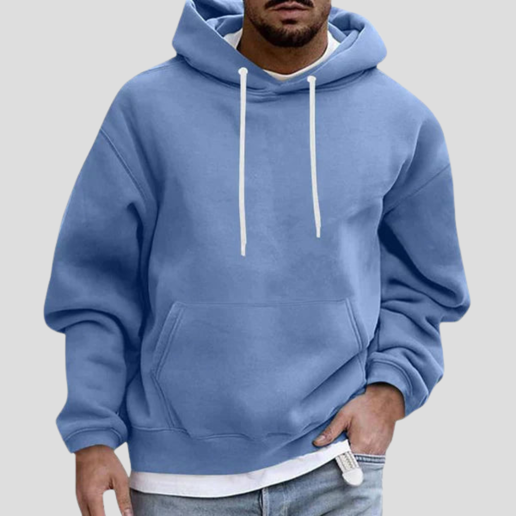 Relaxed Fit Pullover Hoodie