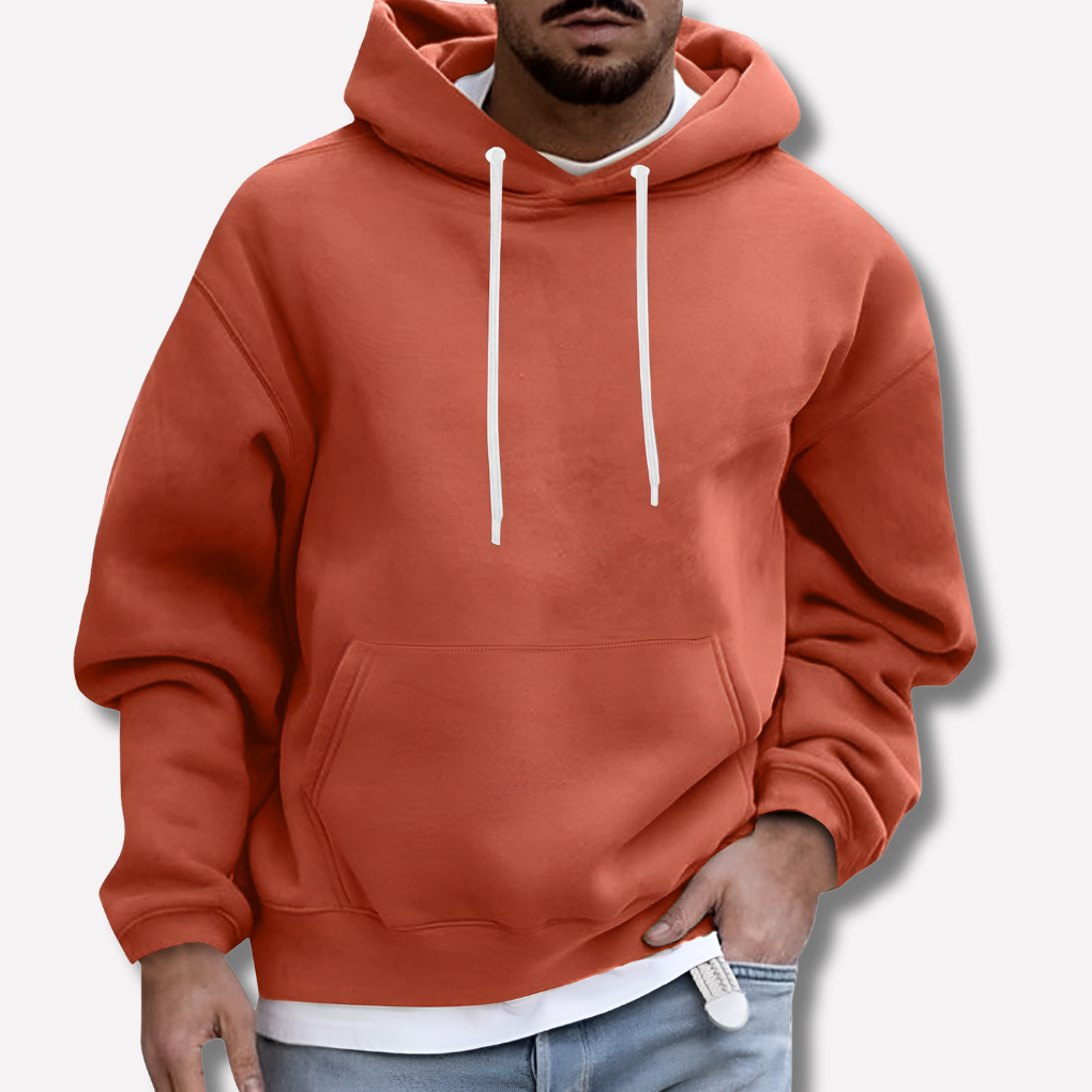 Relaxed Fit Pullover Hoodie