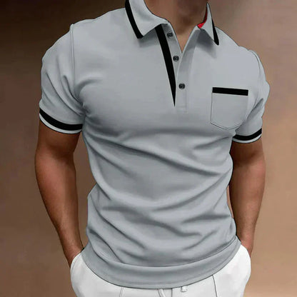 Comfortable Classic Pocket Polo