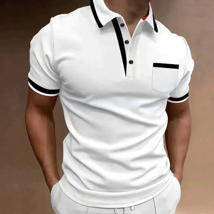 Comfortable Classic Pocket Polo