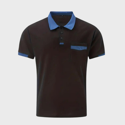 Niki | Men's Short Sleeve Polo with Pocket Detail