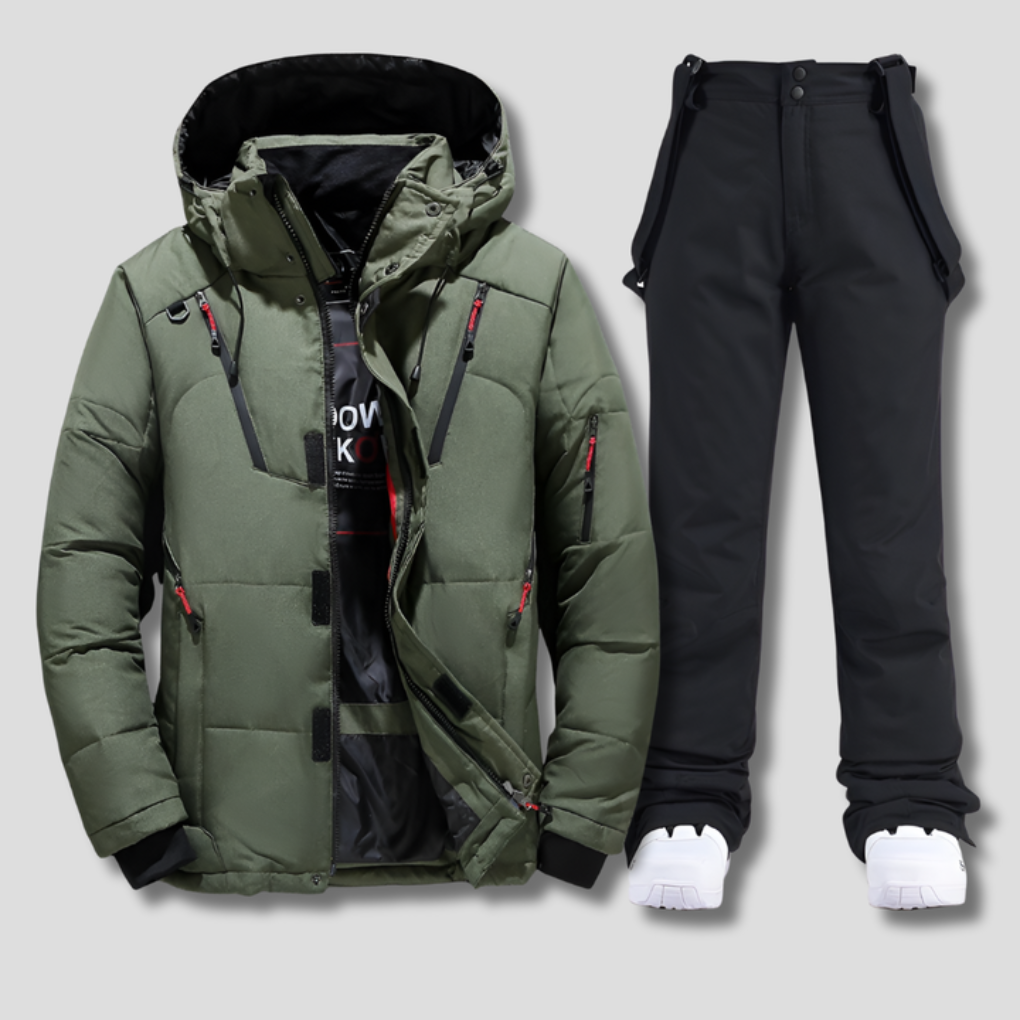 Insulated Waterproof Ski & Snowboard Suit