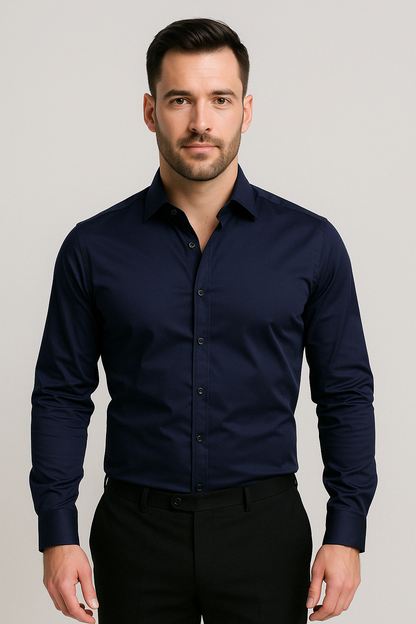 Men's Stretchy & Wrinkle-Free Dress Shirt