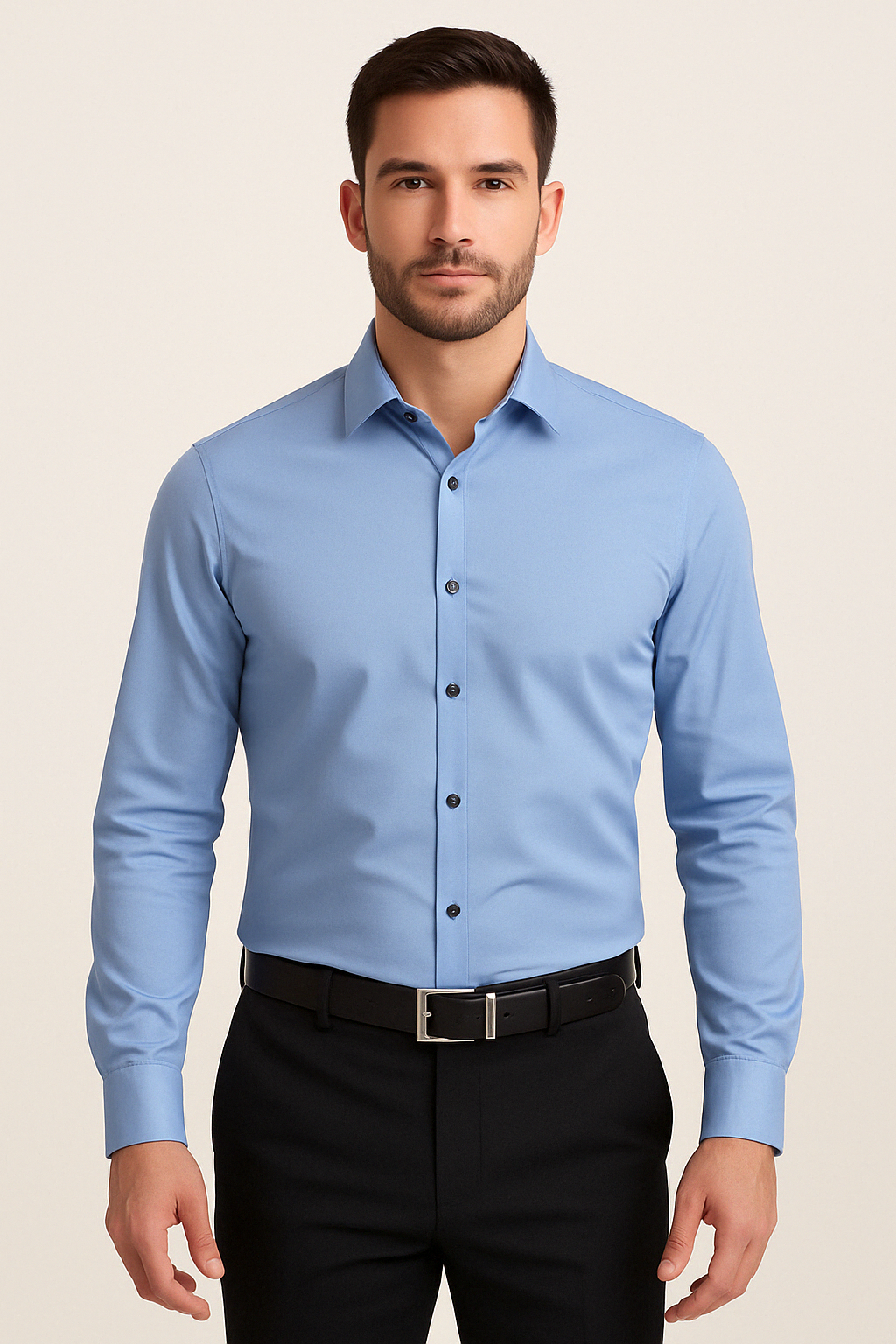 Men's Stretchy & Wrinkle-Free Dress Shirt