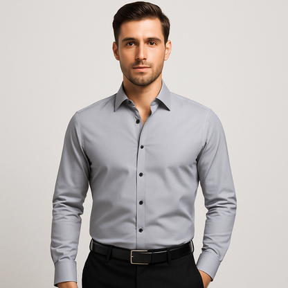 Men's Stretchy & Wrinkle-Free Dress Shirt