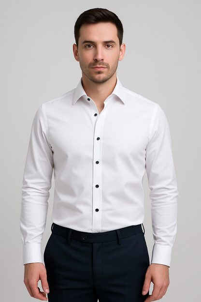 Men's Stretchy & Wrinkle-Free Dress Shirt