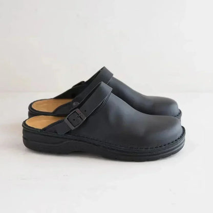 Men's Slip-On Buckle Clogs for Casual Comfort