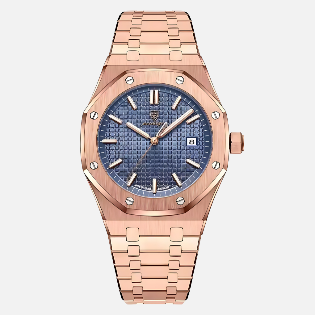 Niki | Men's Stainless Steel Luxury Watch with Roman Numerals