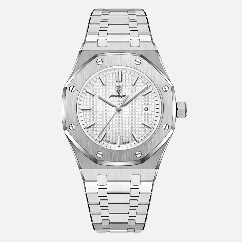 Niki | Men's Stainless Steel Luxury Watch with Roman Numerals