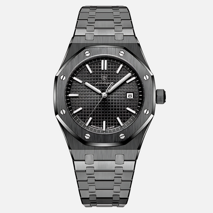 Niki | Men's Stainless Steel Luxury Watch with Roman Numerals