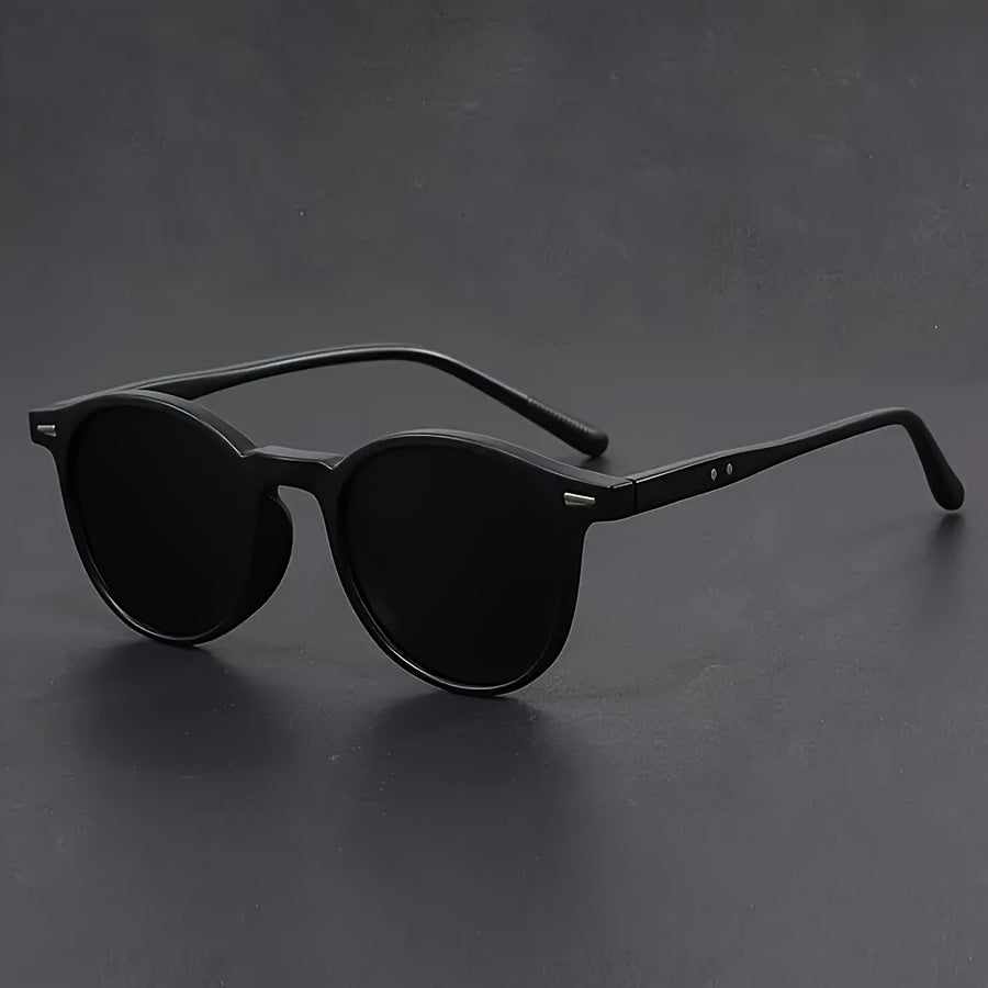 Niki | Men's Sunglasses RetroView – Round Tortoise Shell Glasses with Lightweight Frame