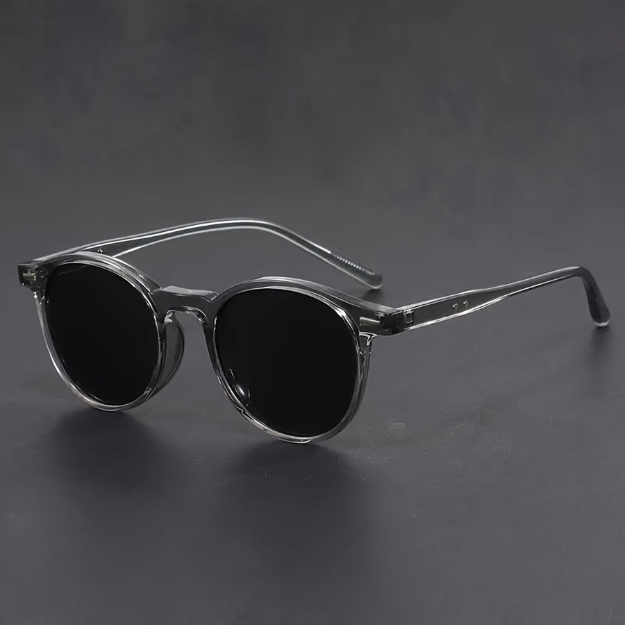 Niki | Men's Sunglasses RetroView – Round Tortoiseshell Glasses with Light Frame