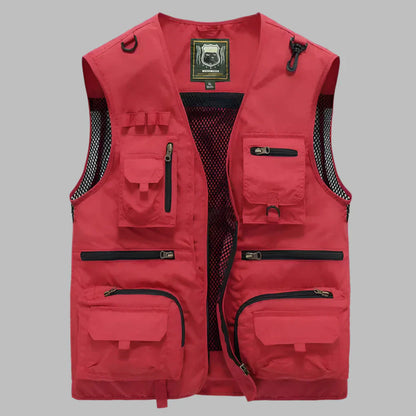 Men's Multi-Pocket Outdoor Vest
